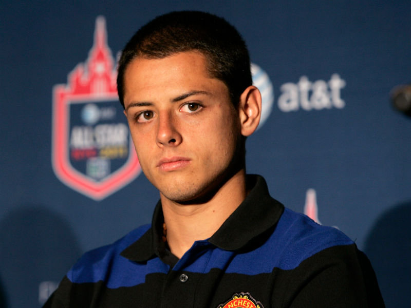 Two months ago, <b>Javier Hernandez</b> arrived in Real Madrid on a one-year long <b>...</b> - 1